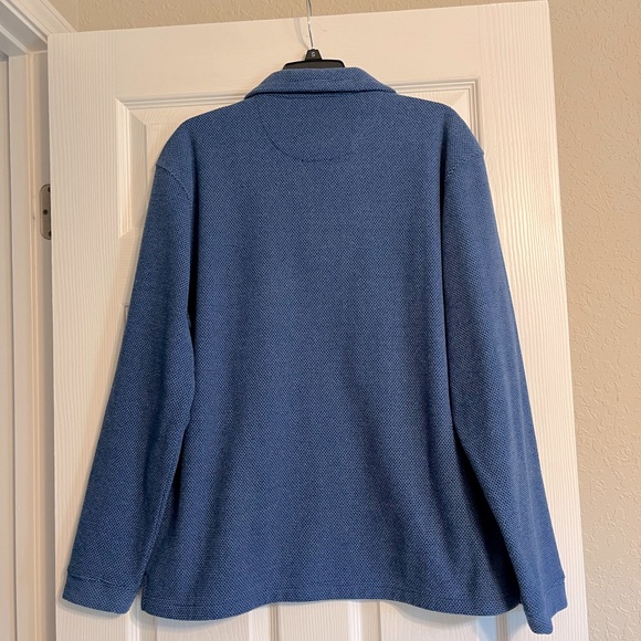 Men’s Haggar 1/4 Zip Pullover (large) - Picture 3 of 6